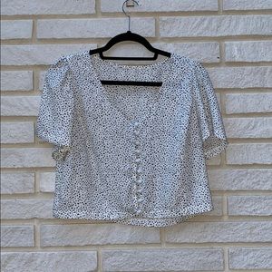 Short sleeve blouse
